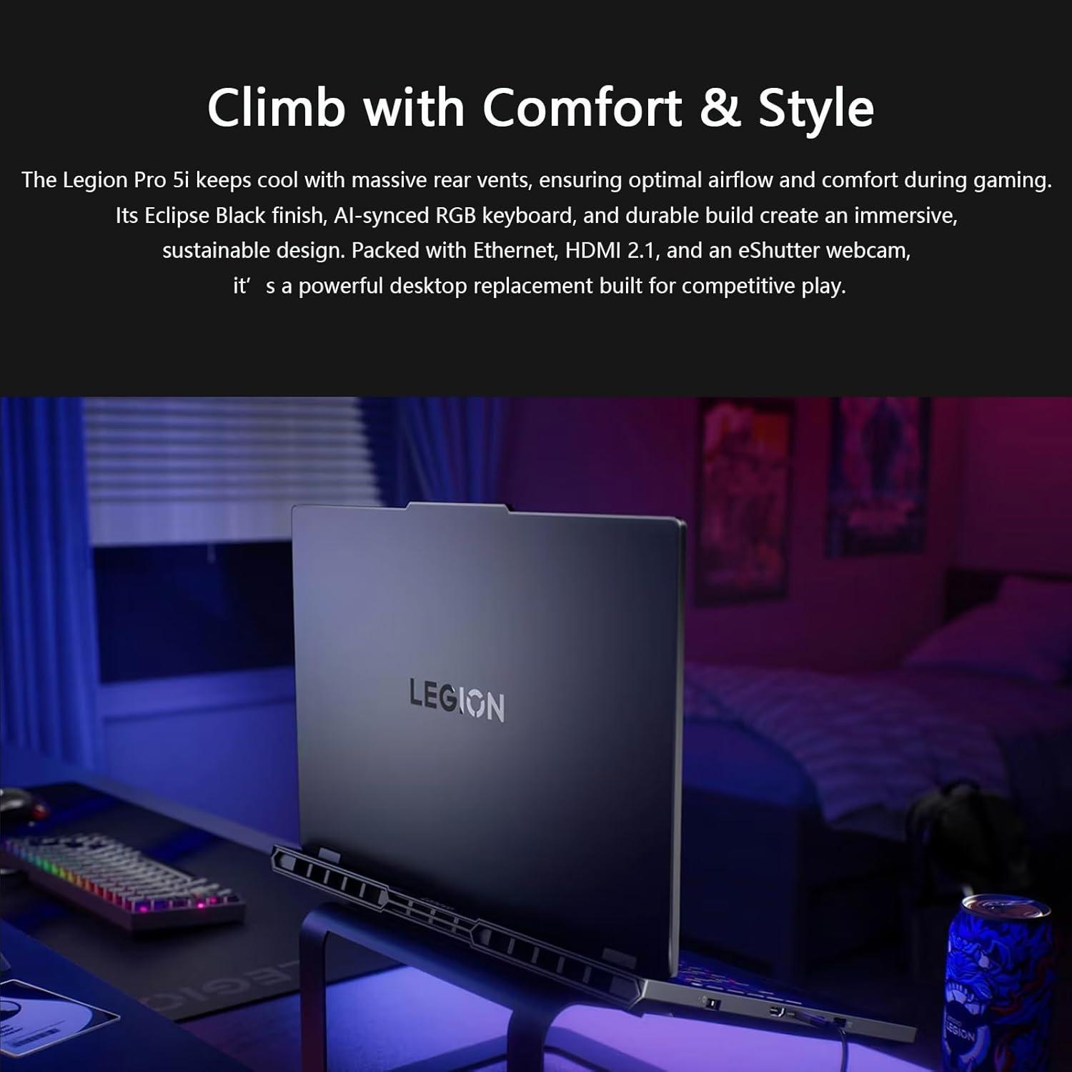 Lenovo Legion Pro 5i – RTX 5070 Ti KI-Workstation kein Engpass TGP/TDP