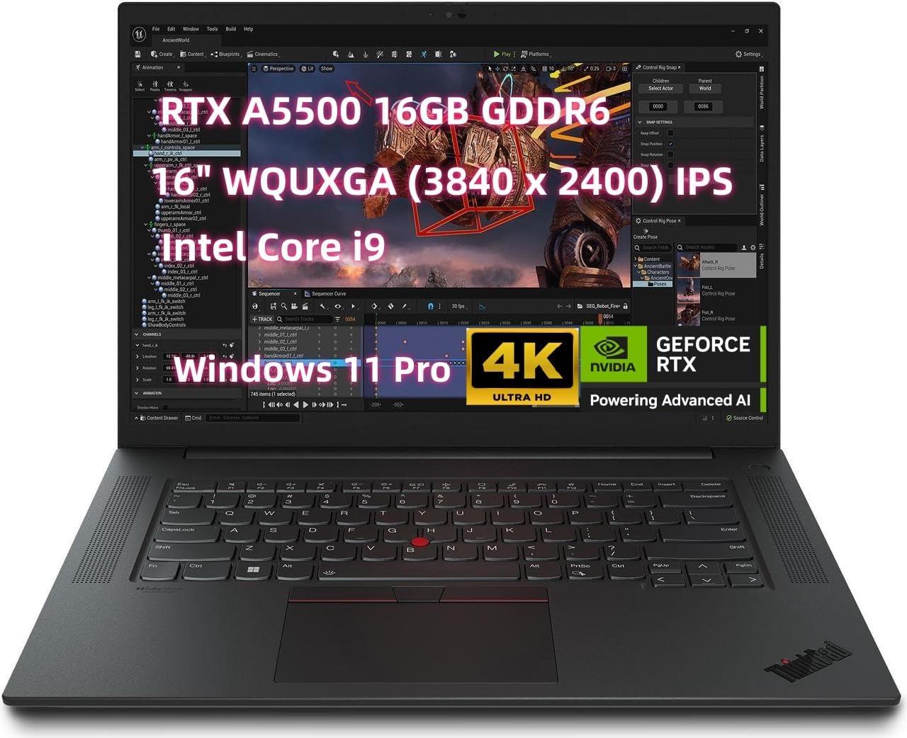 ThinkPad P1 - KI-Workstation, Max. Rechenpower & TGP/TDP gegen Engpass