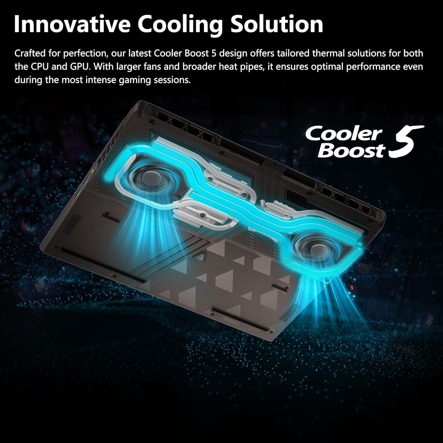 ASUS ROG Strix G16 - KI-Workstation, TGP/TDP-stark, stoppt Engpass