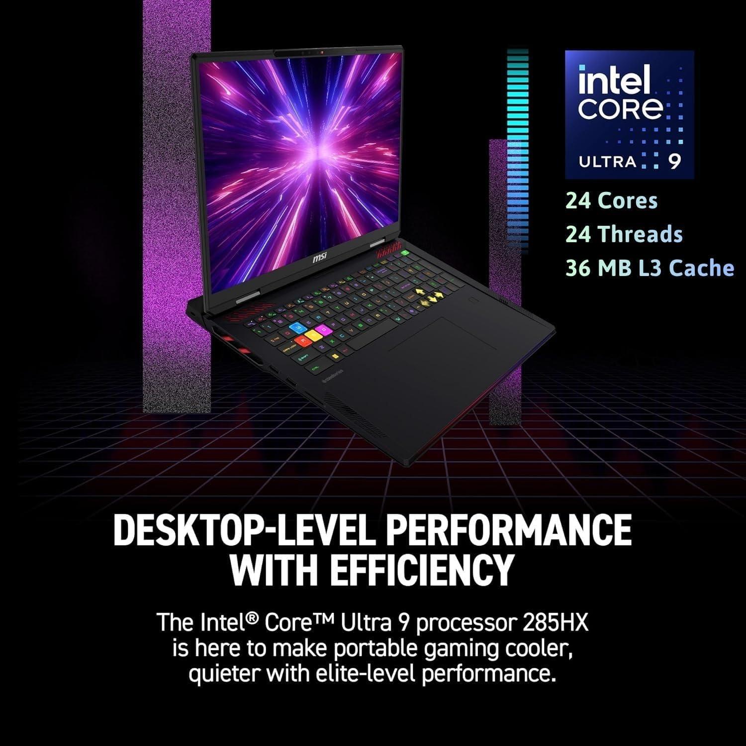 MSI Raider 18 HX - KI-Workstation: Karriere, Engpassfrei, hohes TGP