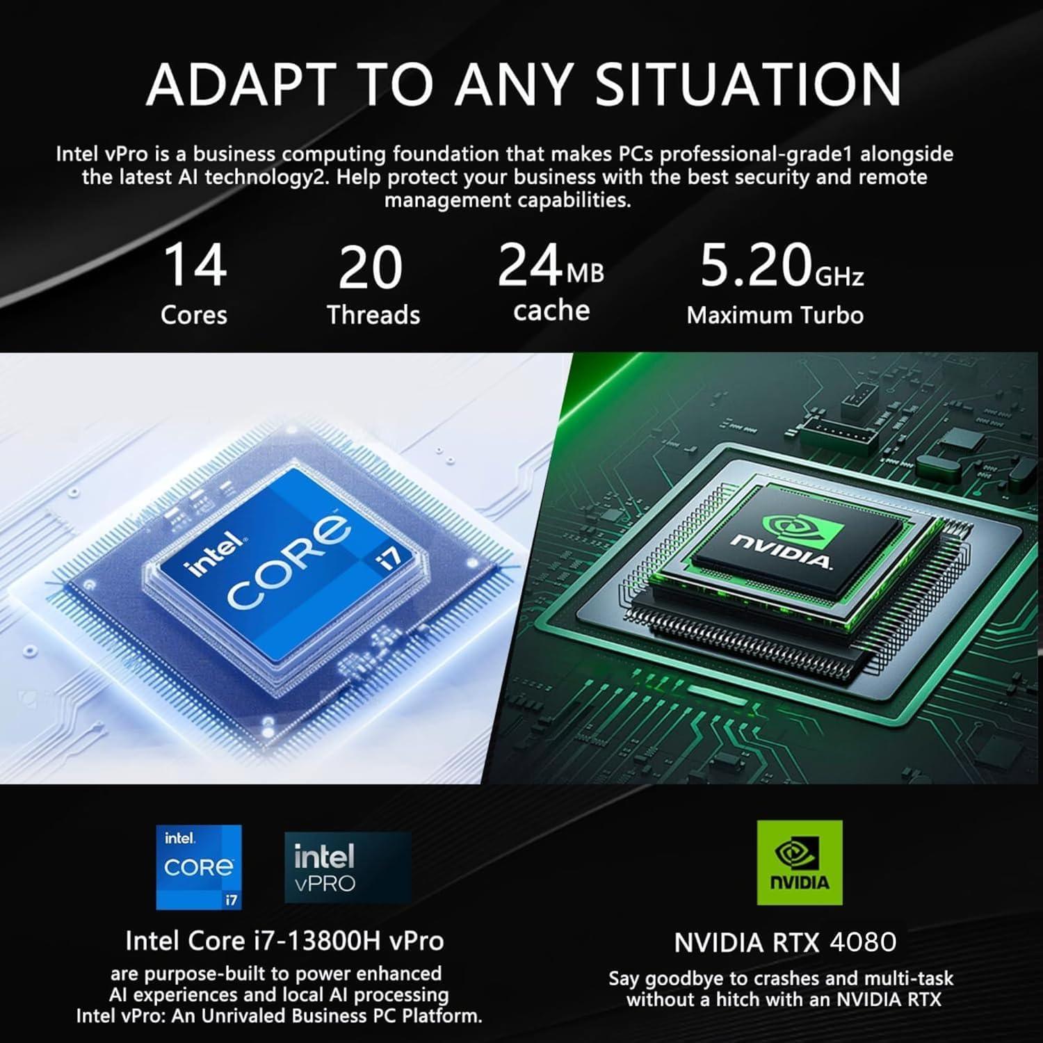 Lenovo P1 - KI-Workstation, Rendering-Monster, TGP-Bottleneckfrei