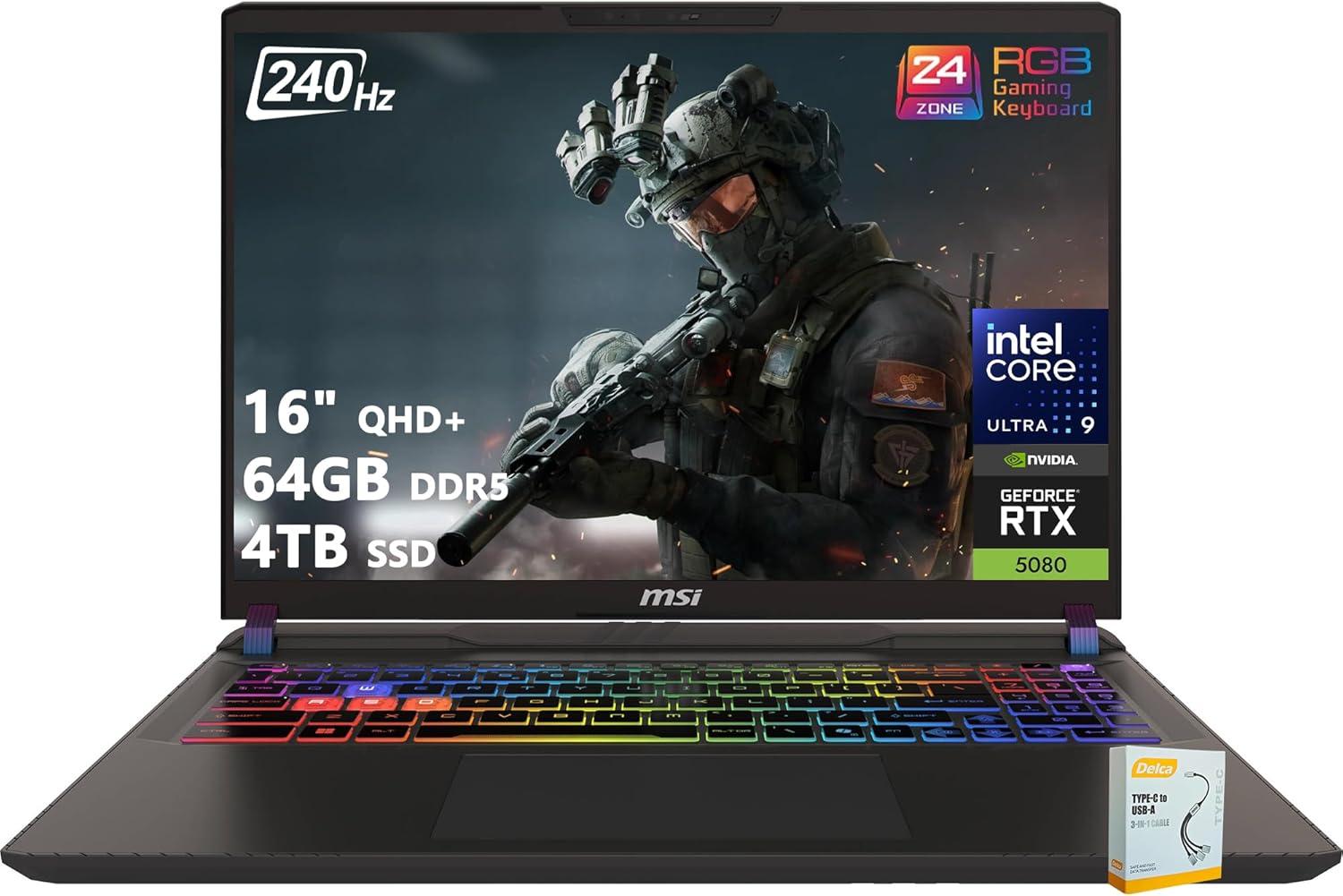 Vector 16 HX - KI-Workstation KI/3D, Bottleneck ade, Karriere &TGP/TDP