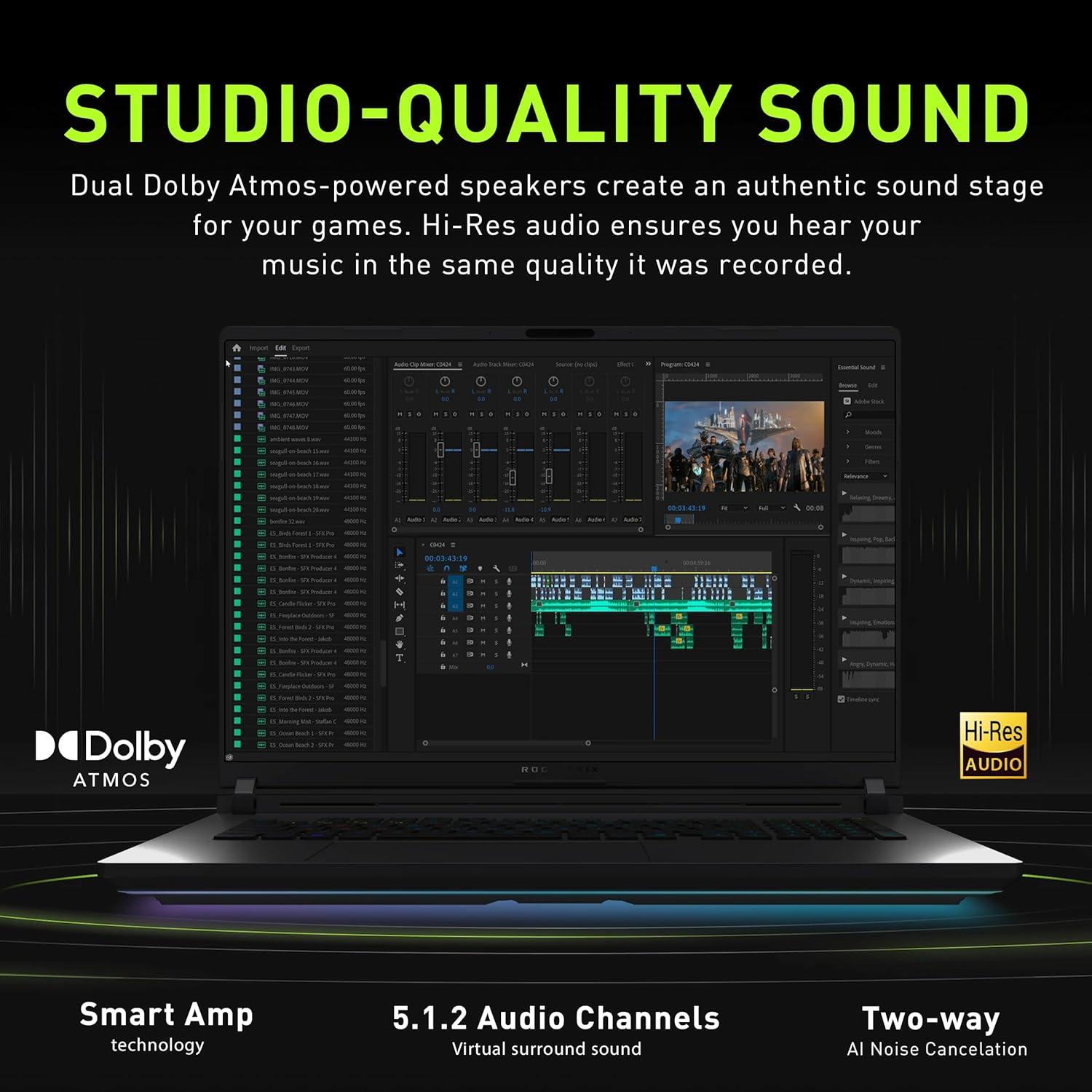 KI-Workstation ROG G18 - Rendering-Monster, Bottleneckfrei, TGP/TDP