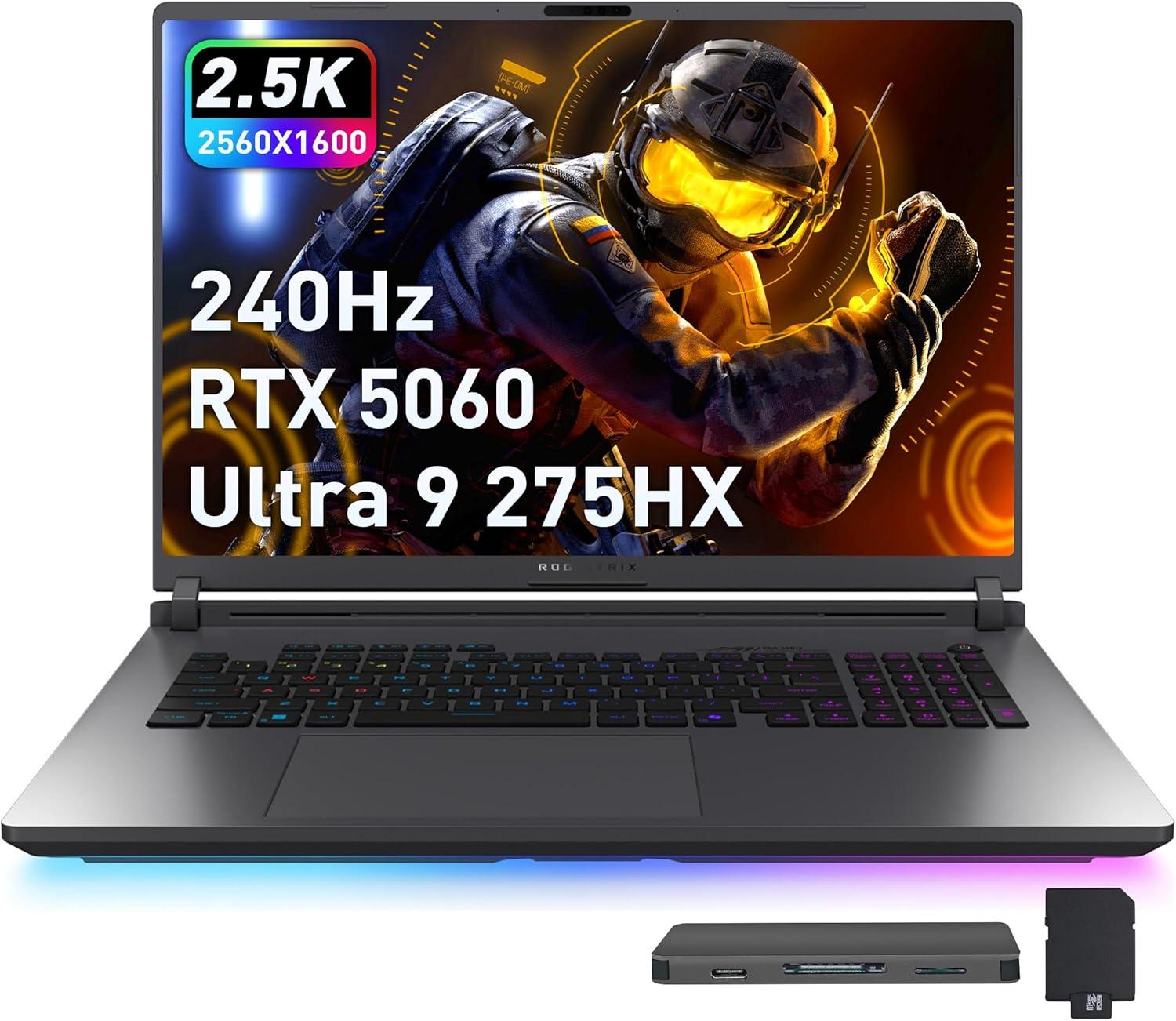 KI-Workstation ROG G18 - Rendering-Monster, Bottleneckfrei, TGP/TDP