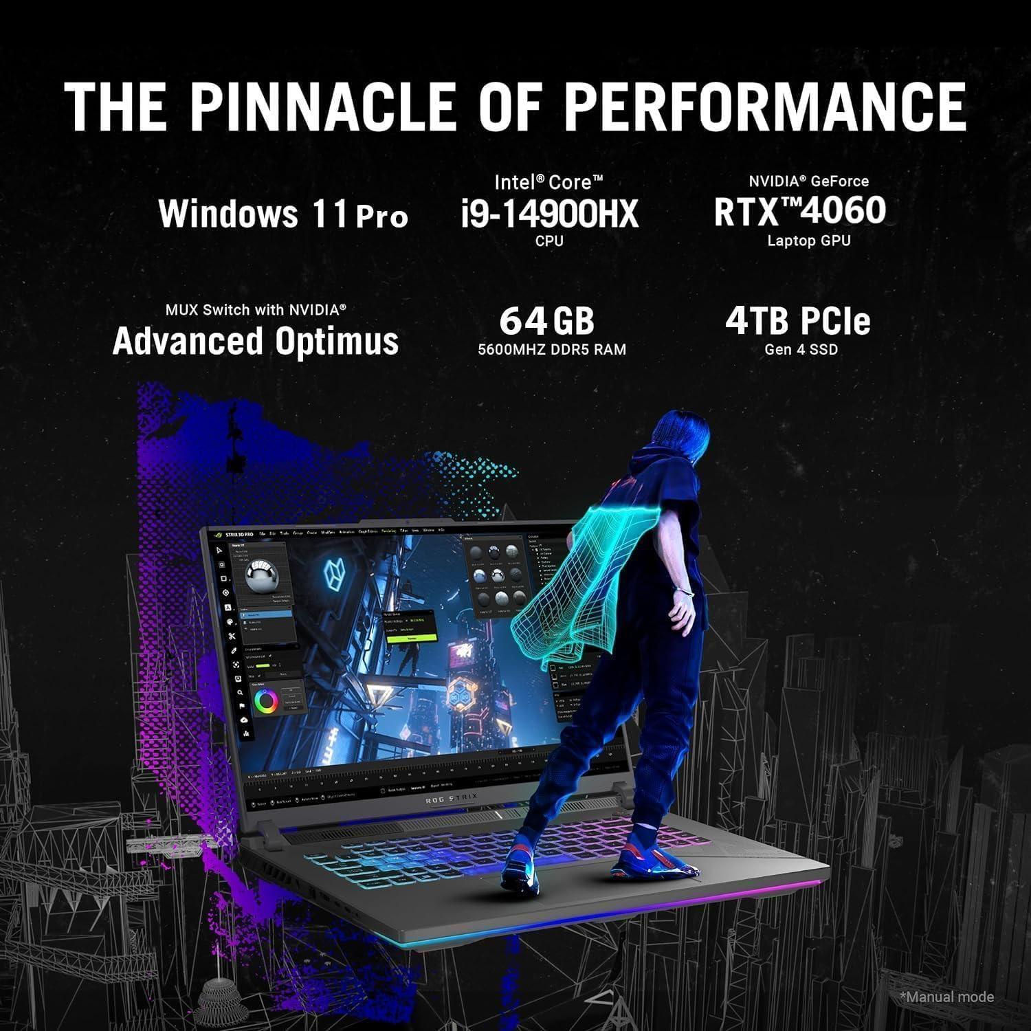 Strix G16 - KI-Workstation für KI-Profis, Bottleneck ade, hohe TGP/TDP